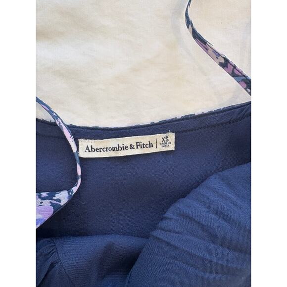 Abercrombie & Fitch Floral Drop Waist Mini Dress Size XS - Picture 2 of 3